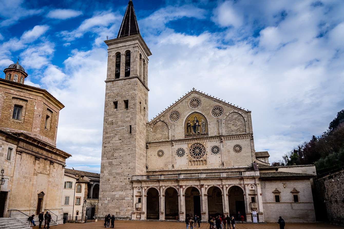 Explore Italy, Umbria, Spoleto Cathedral
