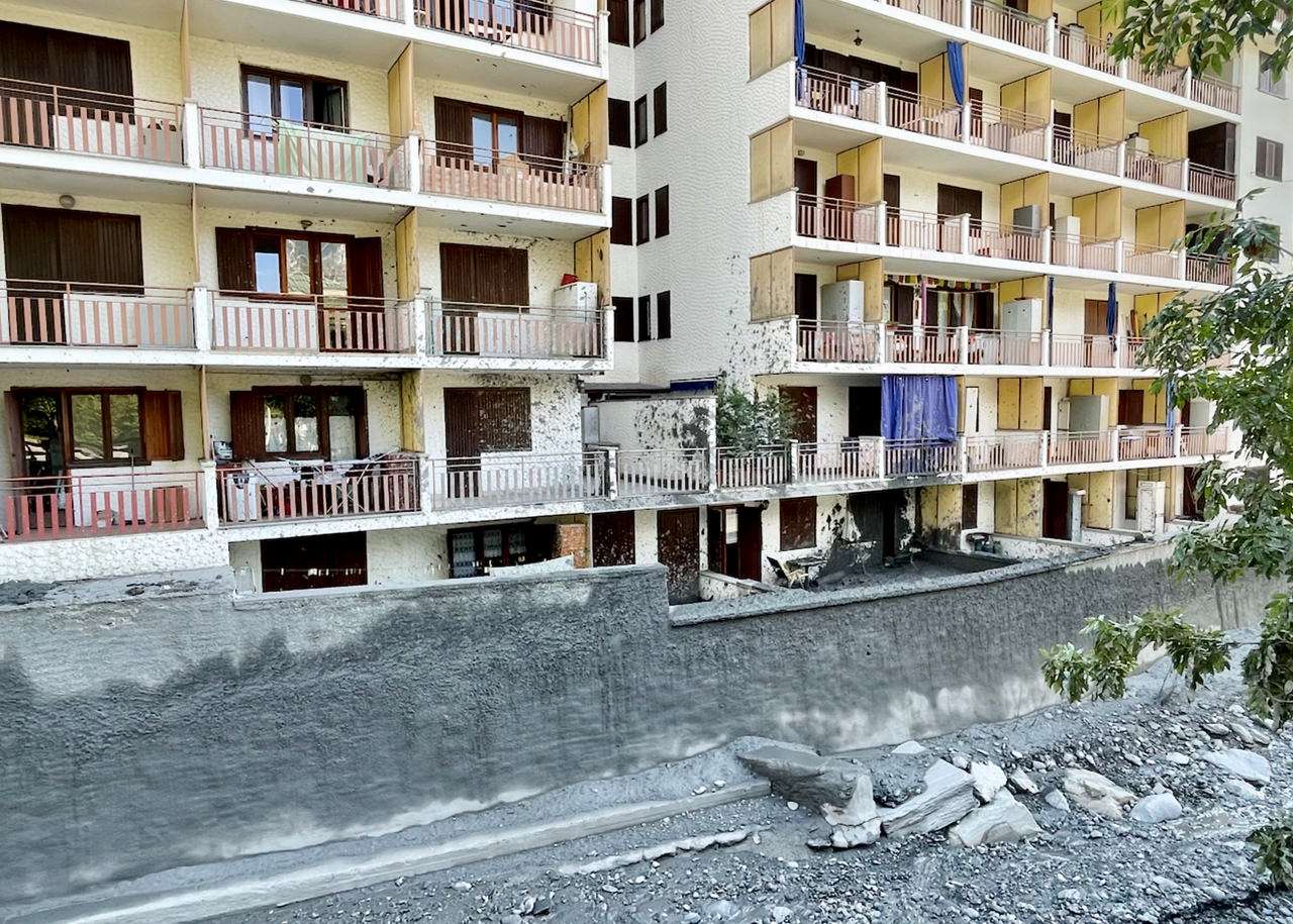 Bardonecchia Italy Mudslide
